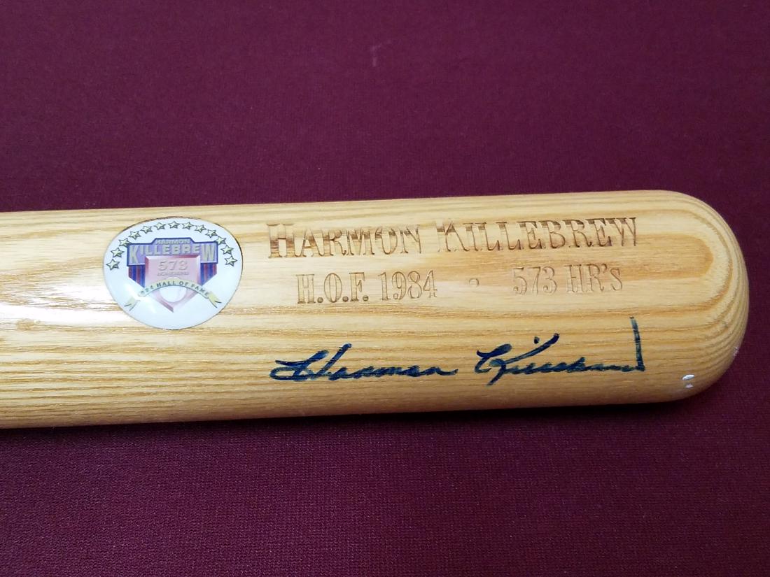 Harmon Killebrew Autographed Bat (1 of 1)