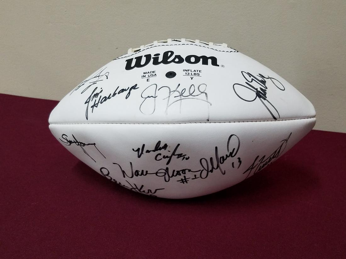 Buffalo Bills Autographed Football Incl Jim Kelly (1 of 7)