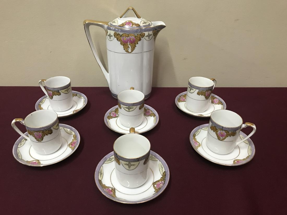 13 Pcs Noritake Chocolate Set (1 of 2)