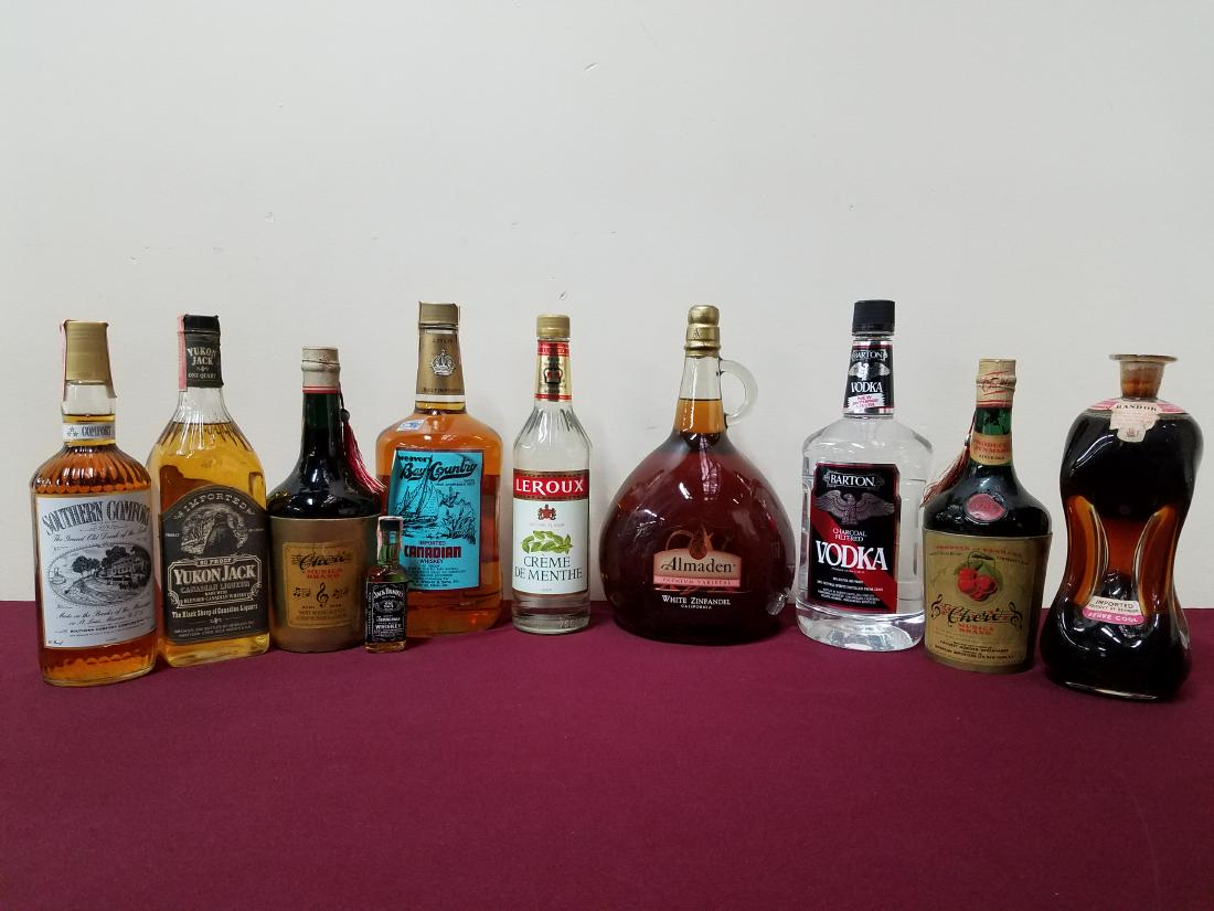 10 Bottles of Estate Alcohol incl Whiskey: Also includes vodka and wine.This lot cannot be shipped. Must be picked up at 1500 Paxton St. Harrisburg, PA 17104. All sealed and unopened.