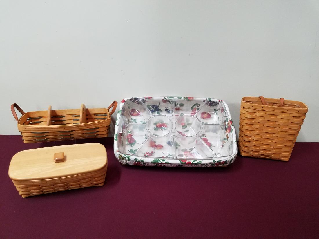 4 Longaberger Baskets (1 of 1)