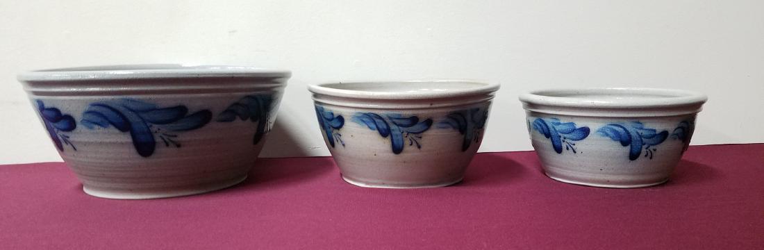 3 Nesting Eldreth Stoneware Bowls (1 of 2)