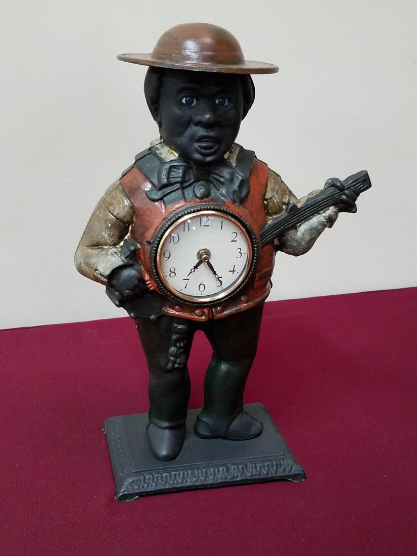 Cast Black Americana Clock (1 of 2)