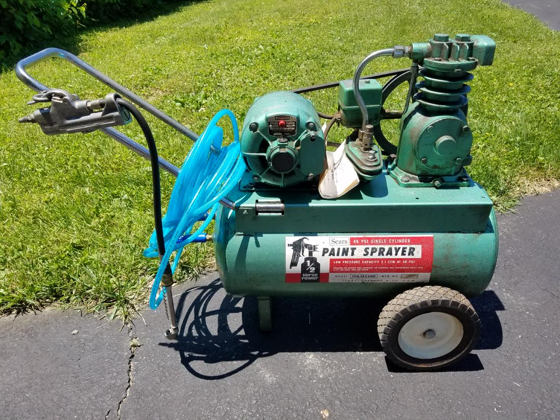 Sears 45 psi Paint Sprayer (1 of 2)