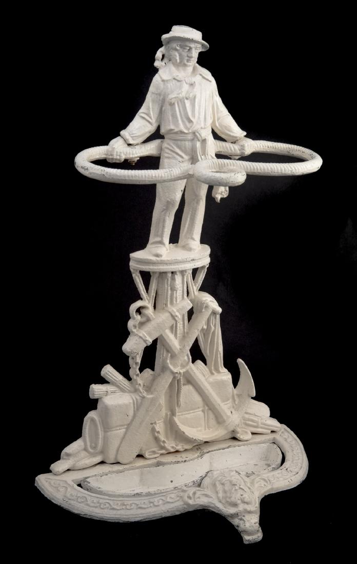 Sailor Cast Iron Umbrella Stand (1 of 3)