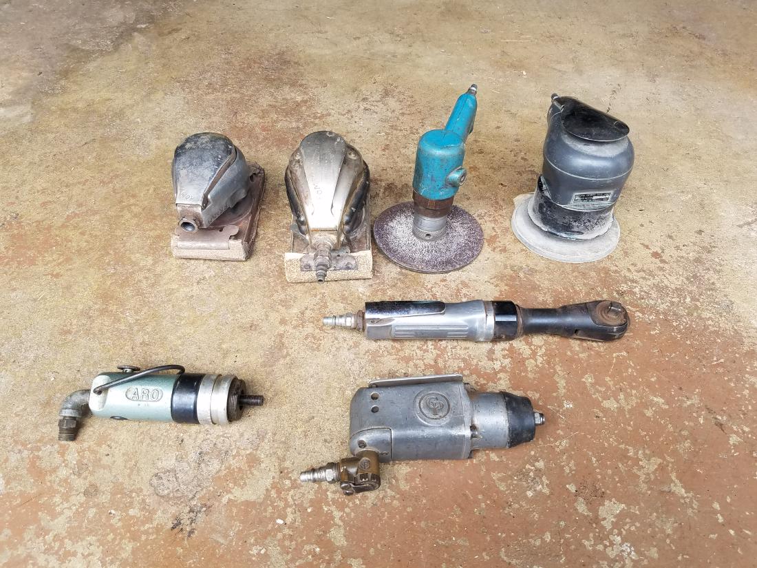 7 Air Compressor Tools incl Sander (1 of 3)