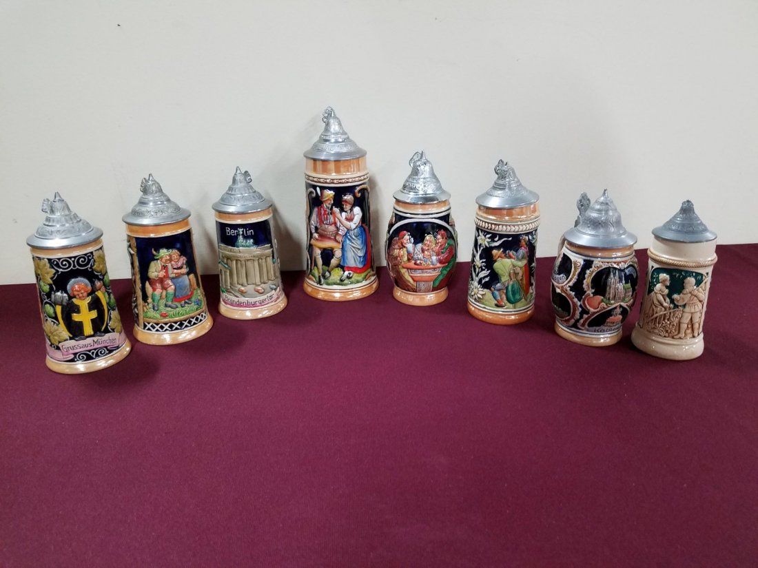 8 German Steins (1 of 1)