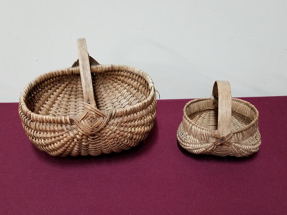 2 Small Splintwood Baskets (1 of 3)