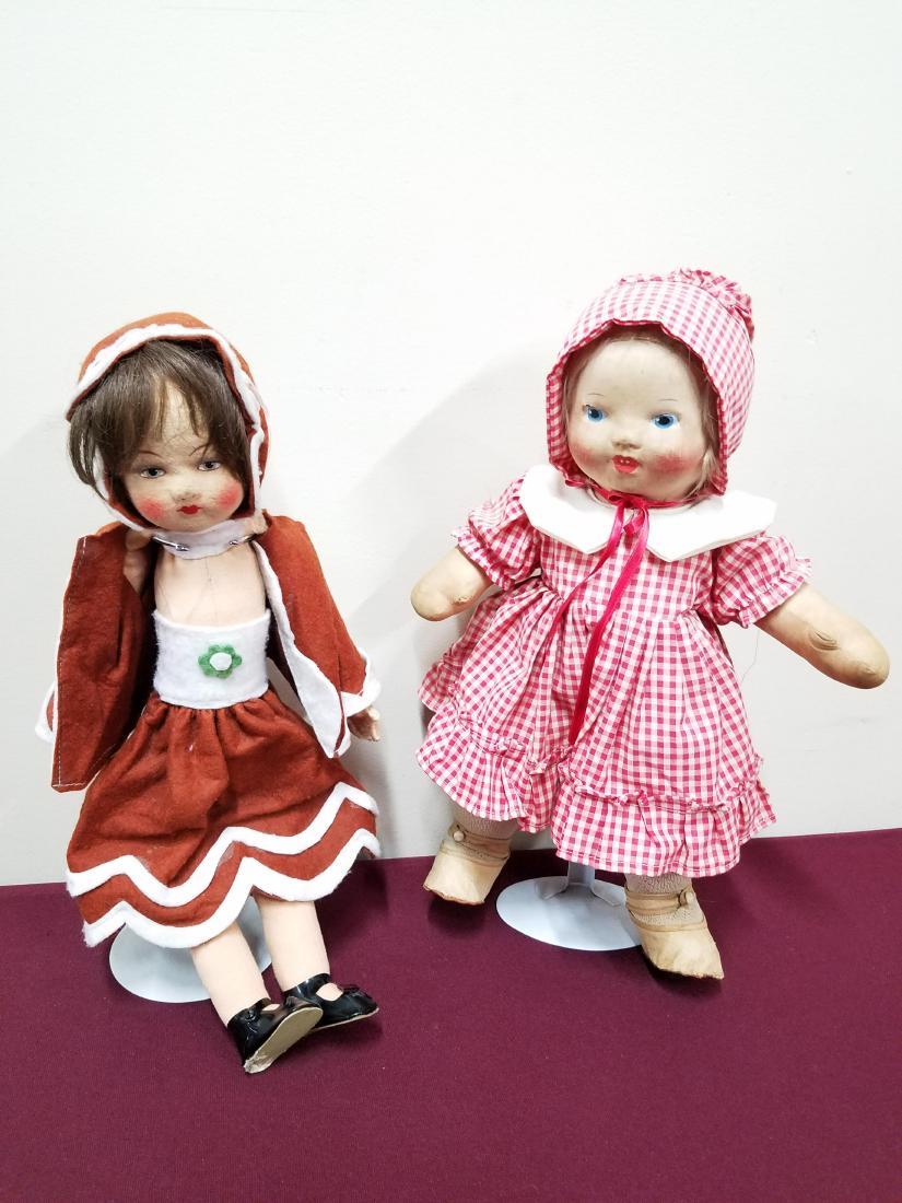 2 Antique Cloth Dolls (1 of 2)