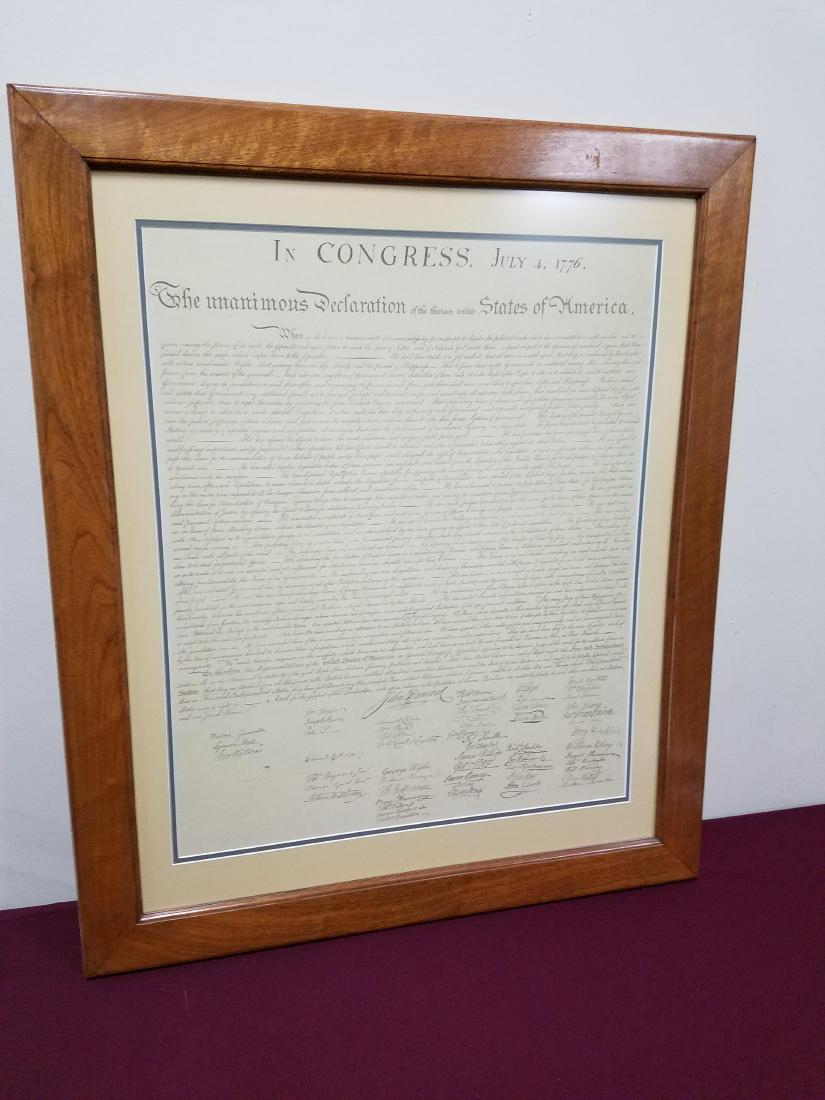 Declaration of Independence Print (1 of 1)