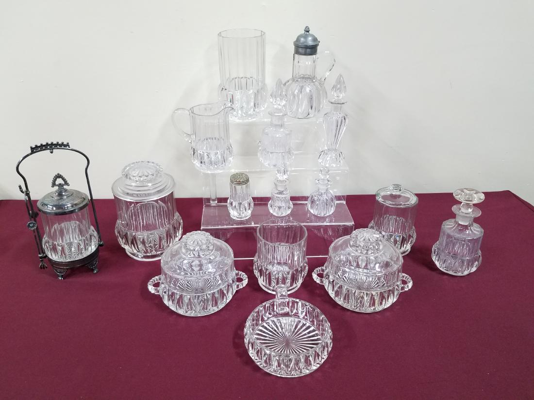 16 Pcs Cordova Glass incl Pickle Caster (1 of 2)