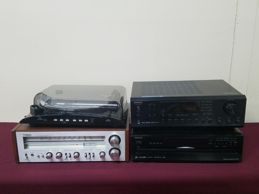 Four Pieces of Stereo Equipment (1 of 1)