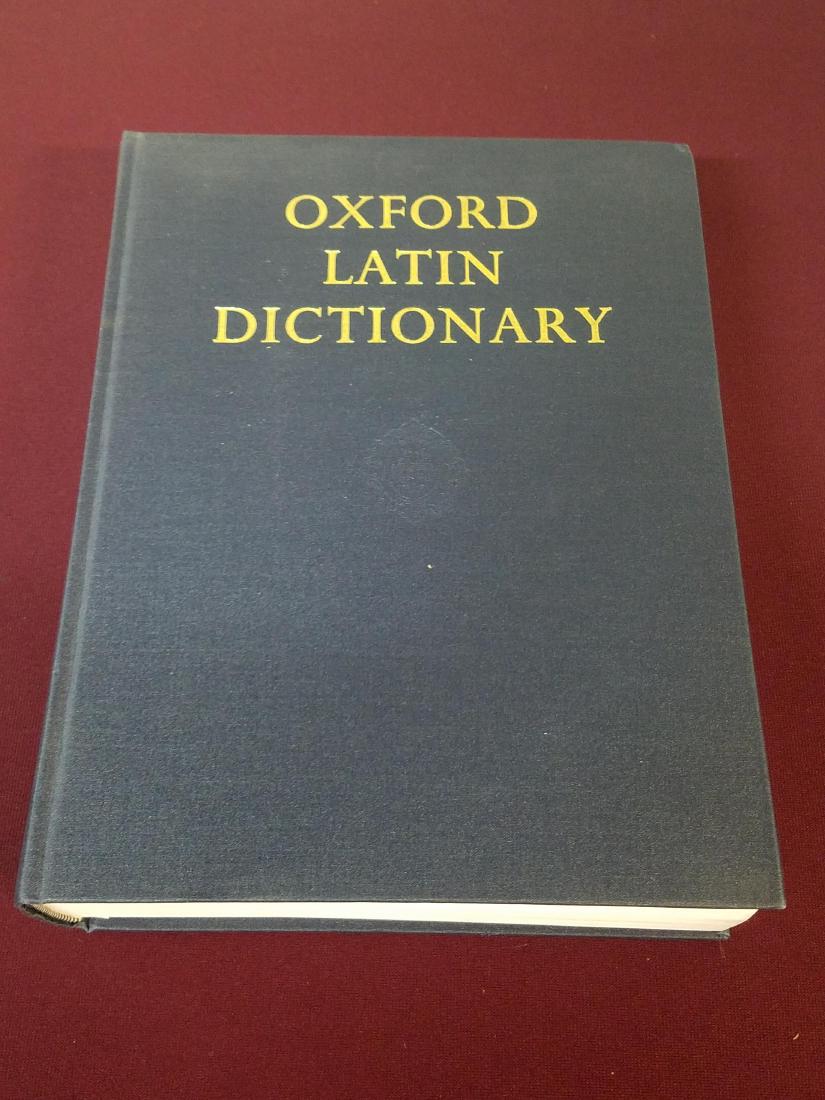 Oxford Latin Dictionary (1 of 2)