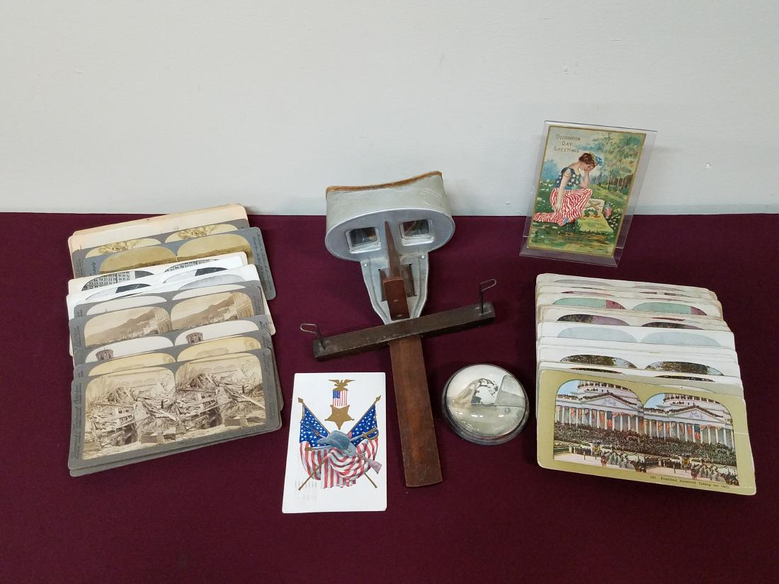 67 Pcs Stereoview with Cards (1 of 6)