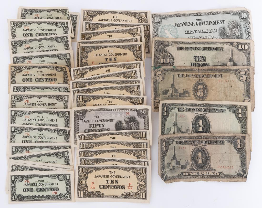 36 Japanese Peso Notes (1 of 1)