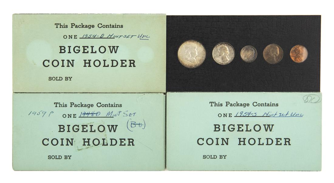 1954 P-D and S and 1959 P US Mint Sets (1 of 3)