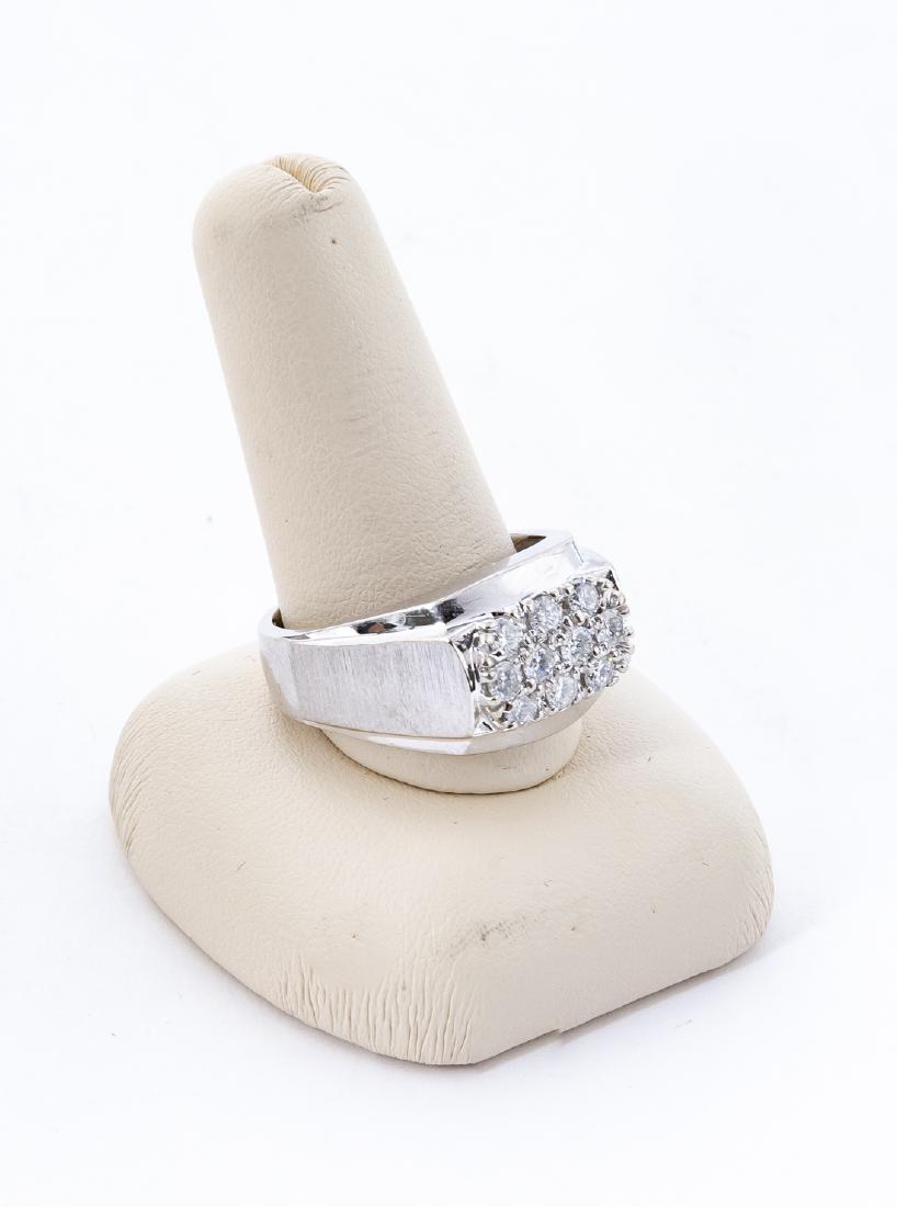 Man's 14k 1 CTW Diamond Ring (1 of 2)