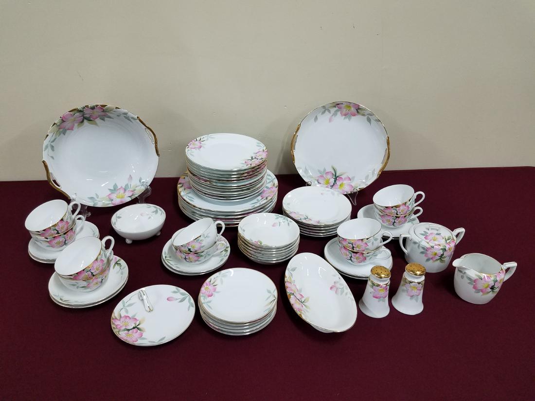 65 Pcs of Pink Azalea Noritake China (1 of 3)