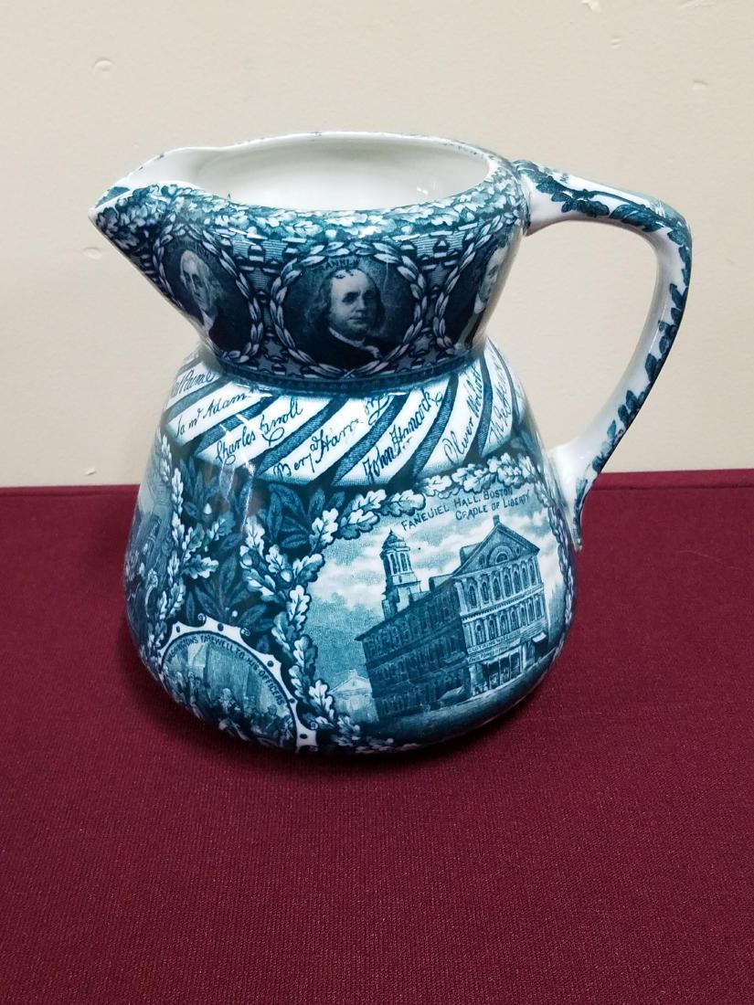 Rowland & Marsellus Co Transferware Pitcher (1 of 3)