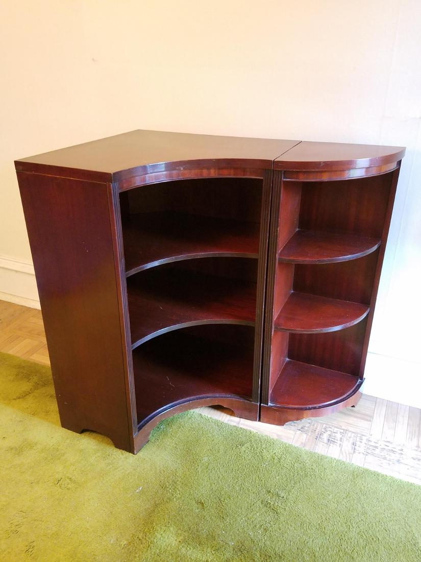 2 Pc Corner Bookcase (1 of 1)