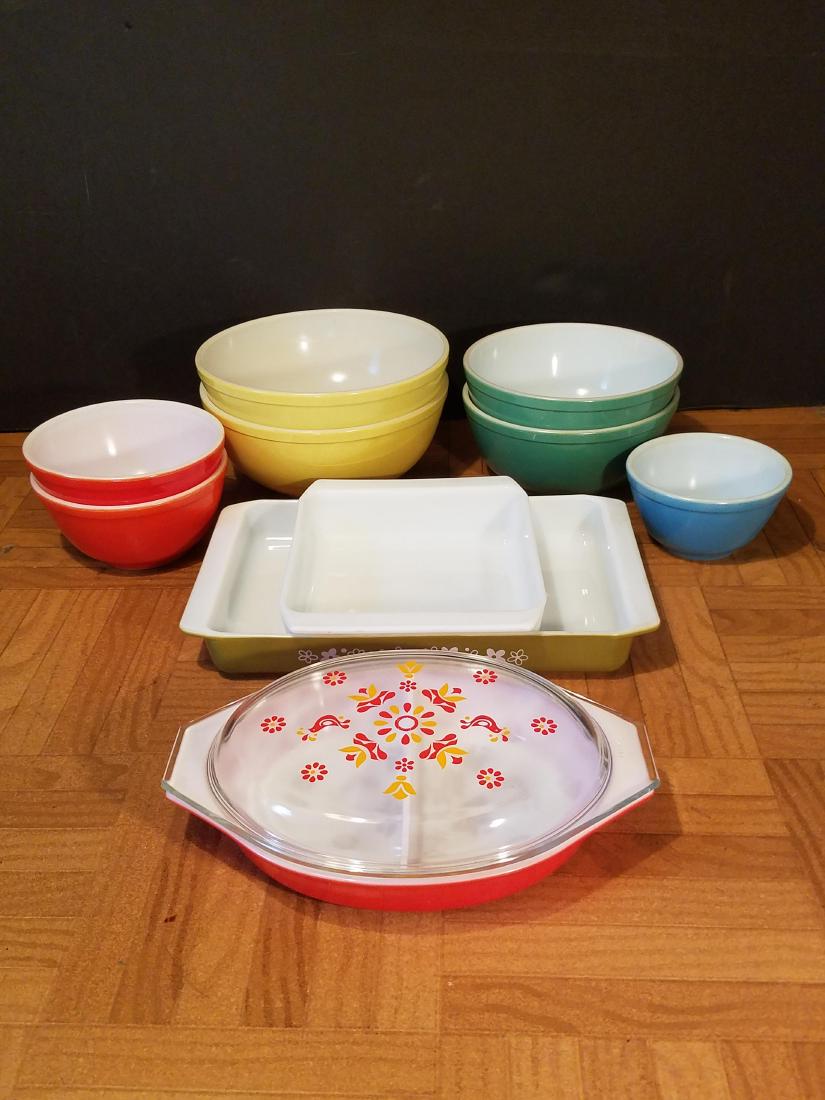 Pyrex 10 pcs (1 of 1)