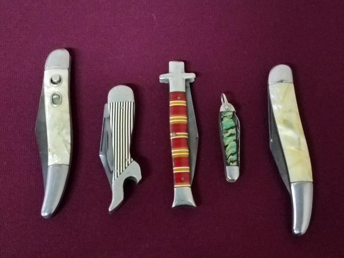 5 Antique Pocket Knives (1 of 3)
