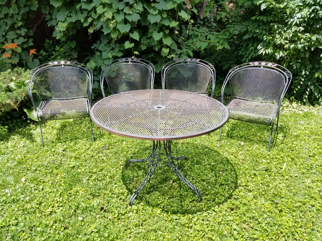 5 Pc Metal Outdoor Set (1 of 1)