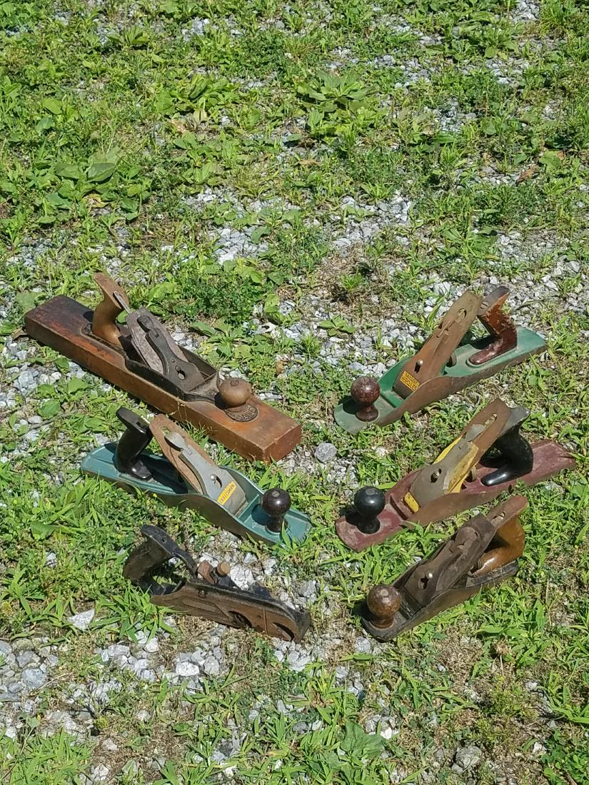 6 Vintage Hand Planes (1 of 1)