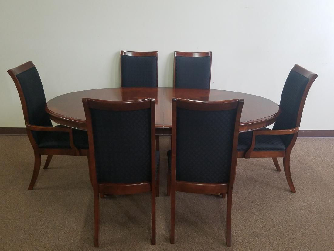 Stanley Furniture Dining Table and 6 Chairs (1 of 4)