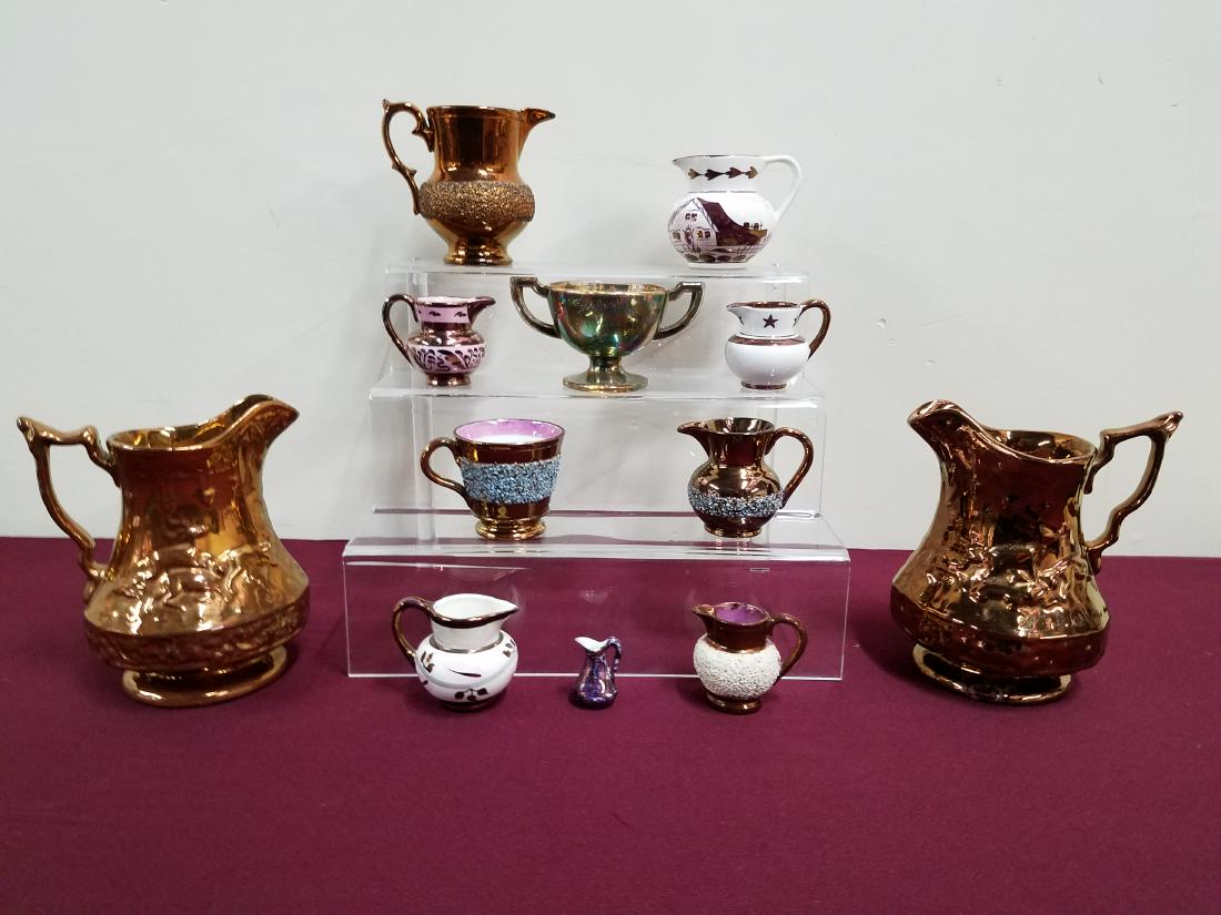 12 Pcs Copper Lustreware (1 of 4)