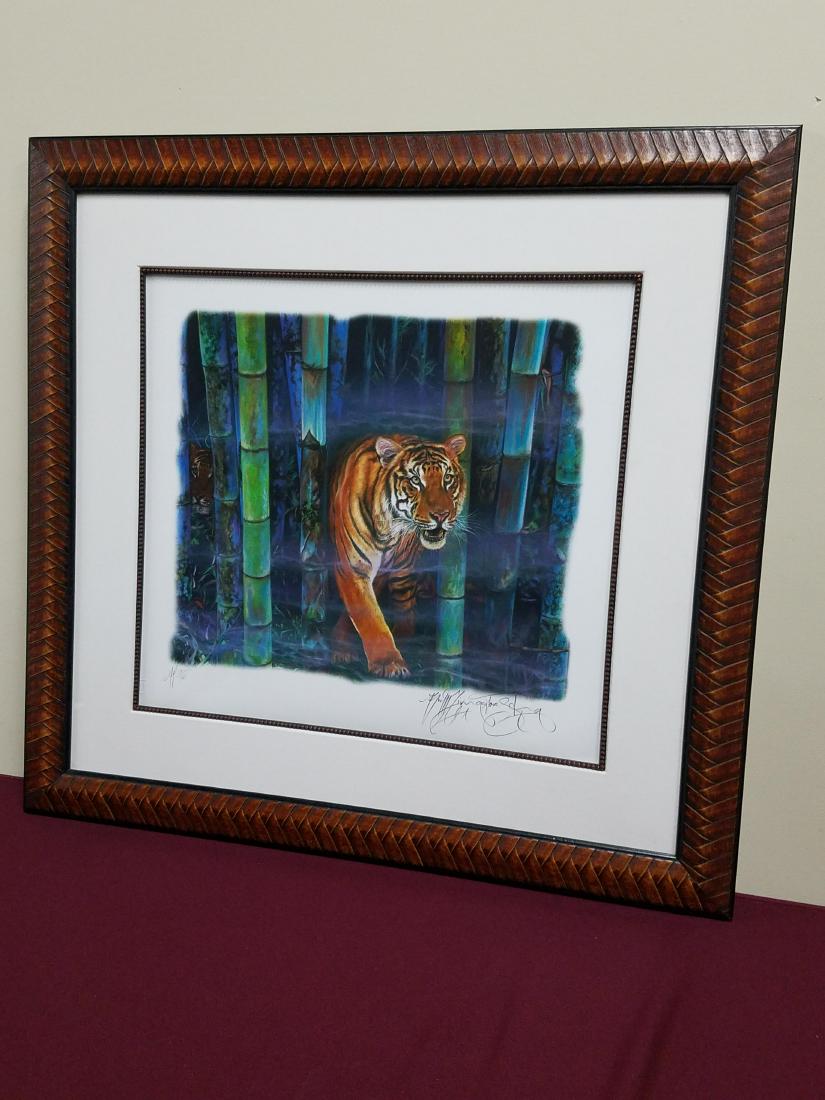 Brett-Livingstone Strong Tiger Serigraph (1 of 3)