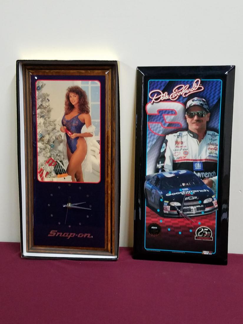 2 Advertising Clocks incl. Snap-On (1 of 1)