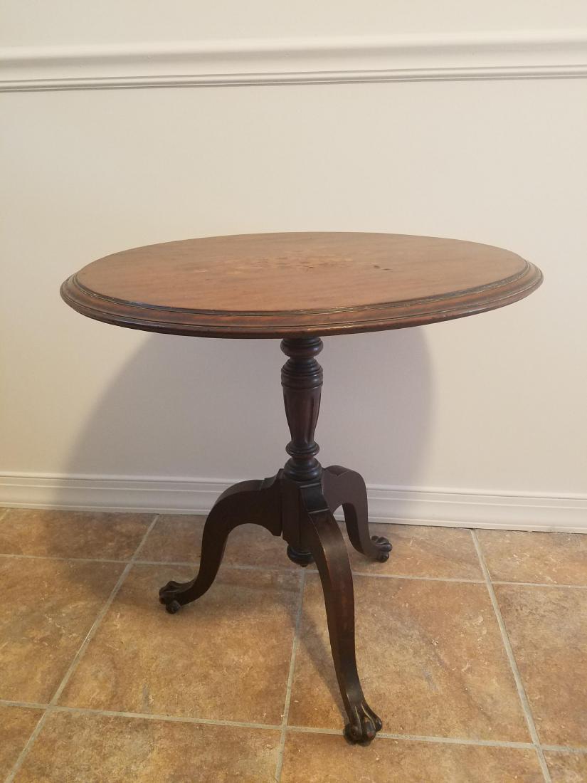 Round Inlaid Table (1 of 2)