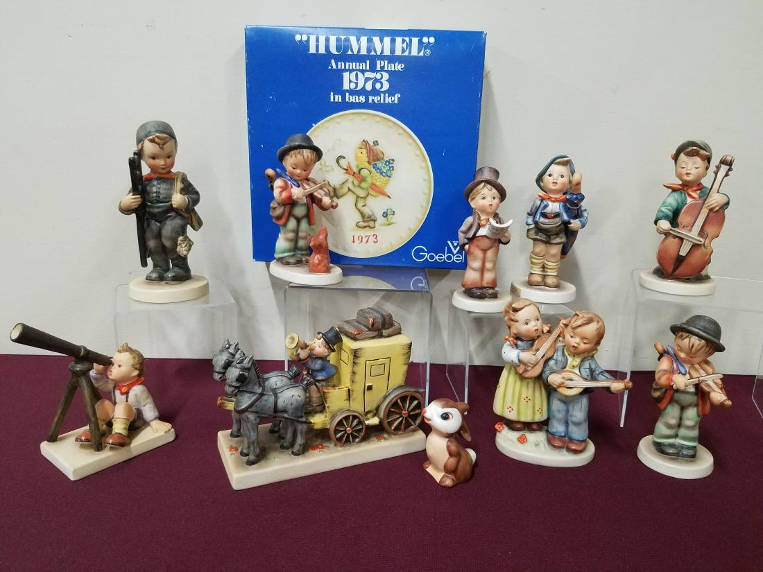 11 Pcs Hummel and Goebel Figurines (1 of 4)