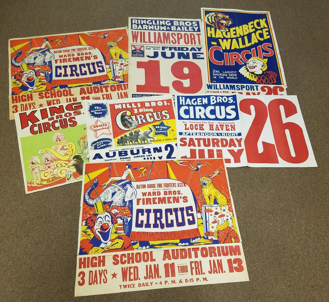 7 Circus Posters (1 of 7)