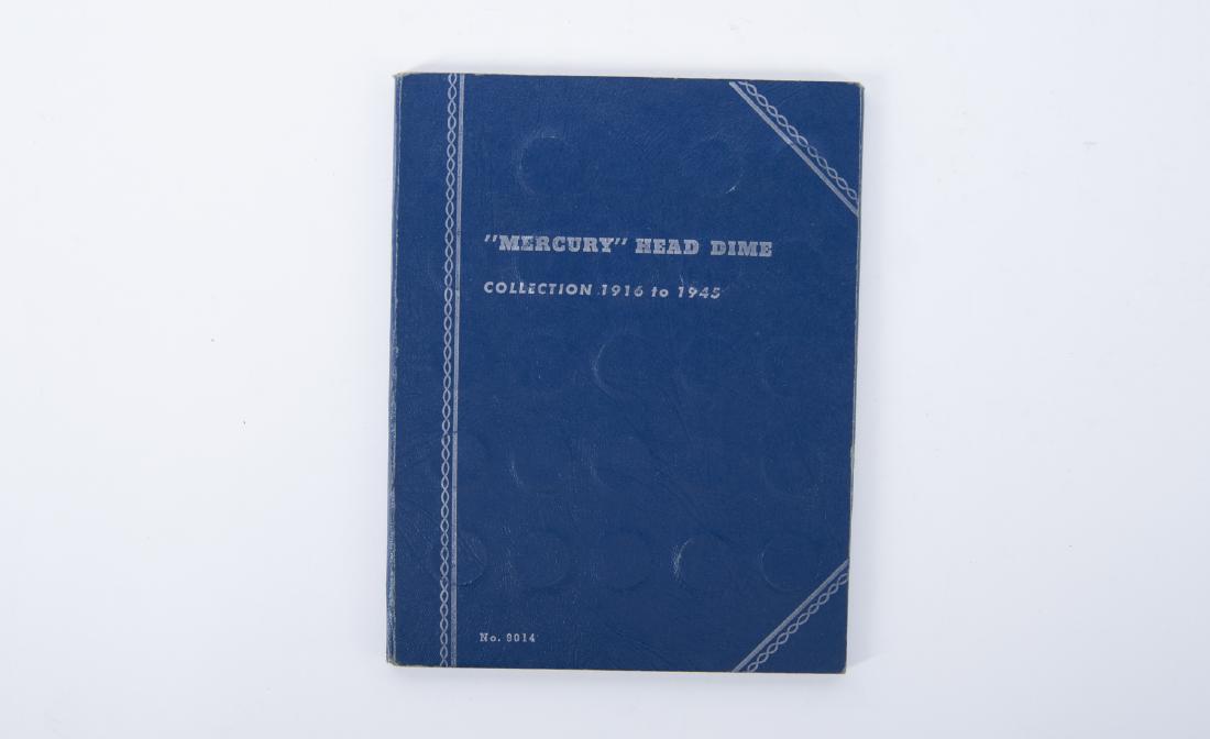 76 Silver Mercury Dimes (1 of 2)