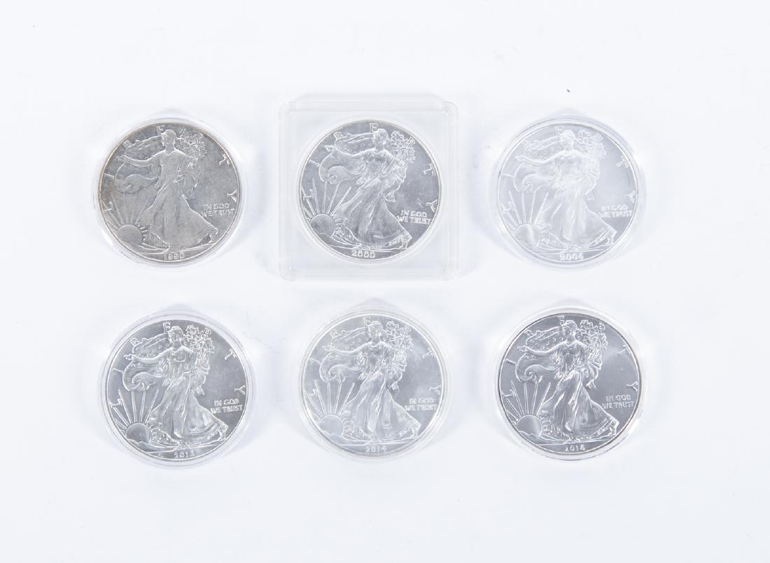 6 .999 1 Oz Silver Rounds (1 of 2)