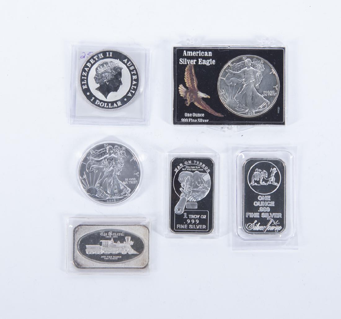 6 .999 1 Oz Silver Rounds (1 of 2)