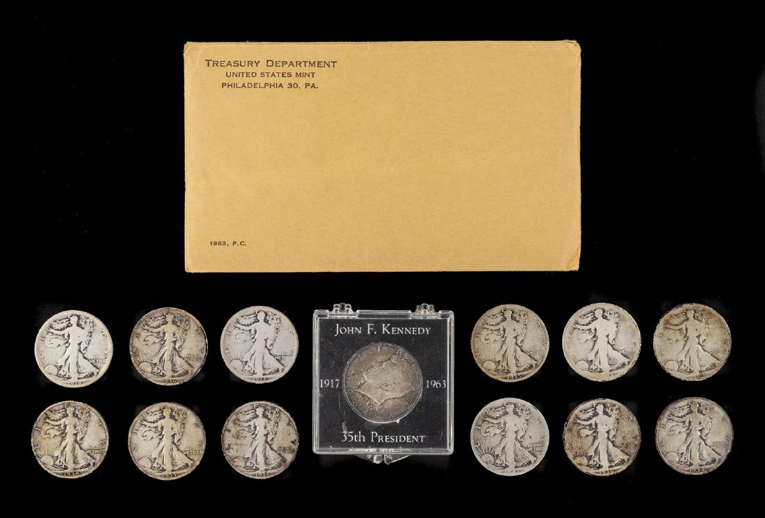 14 US Silver Coins (1 of 2)