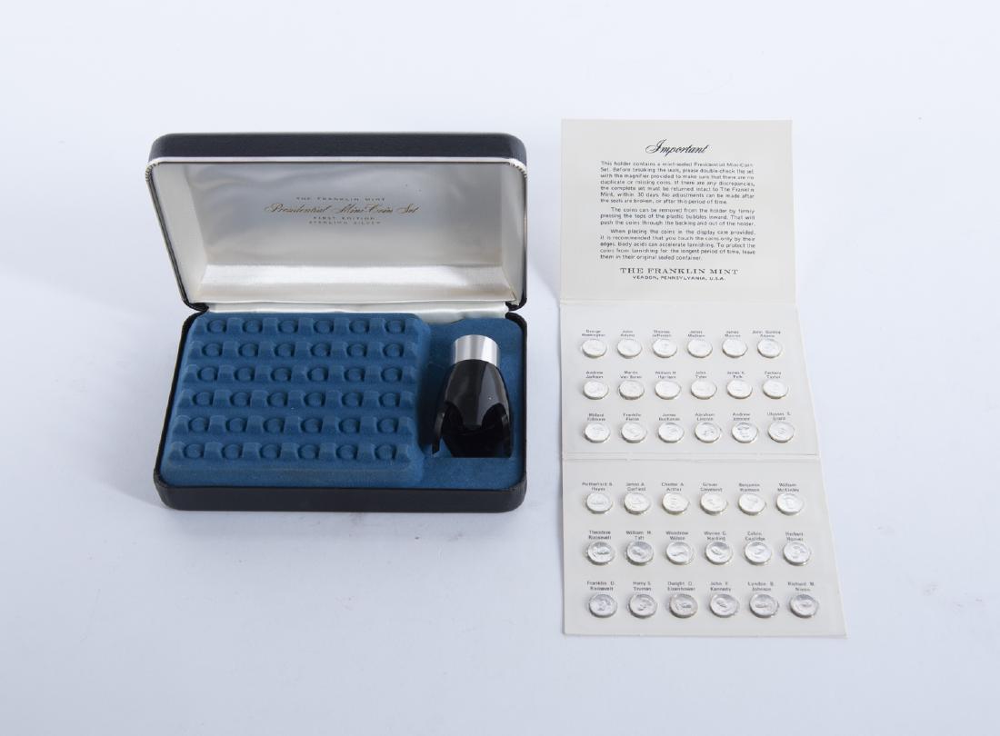 Franklin Mint Mini Presidential Coin Set (1 of 1)