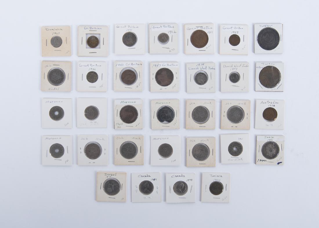 30 Foreign Coins (1 of 2)