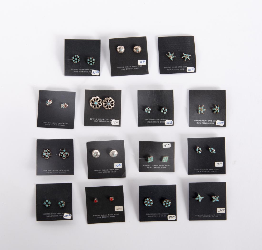 15 Pairs Indian Handmade Earrings (1 of 1)