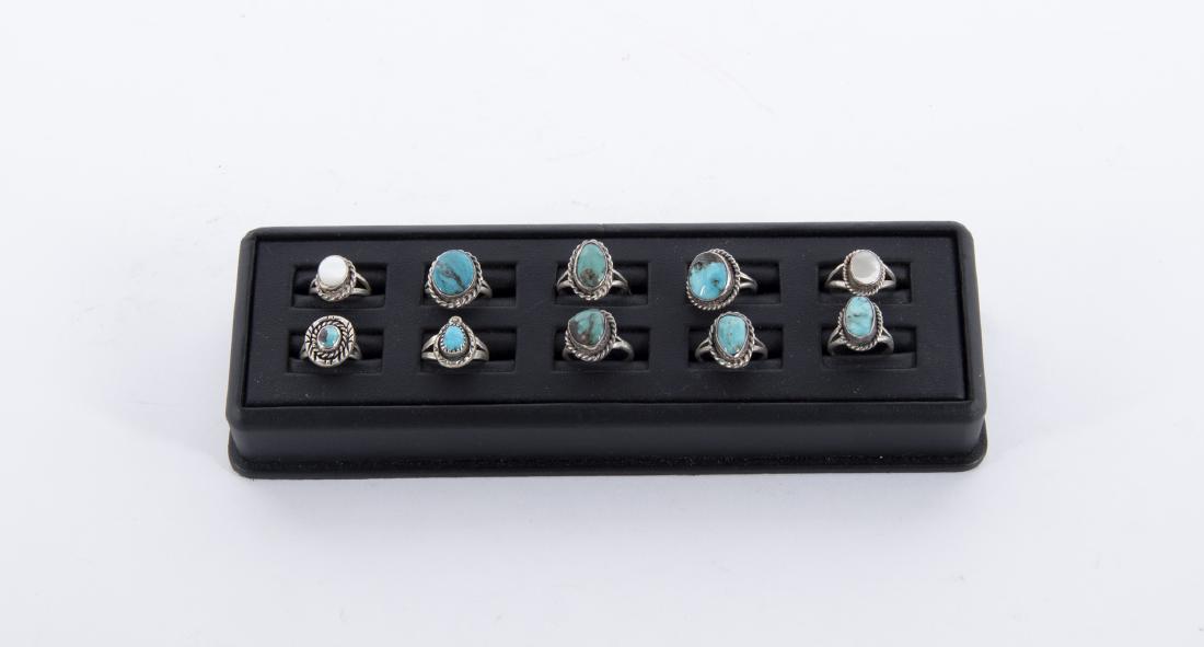 10 Silver Rings (1 of 1)