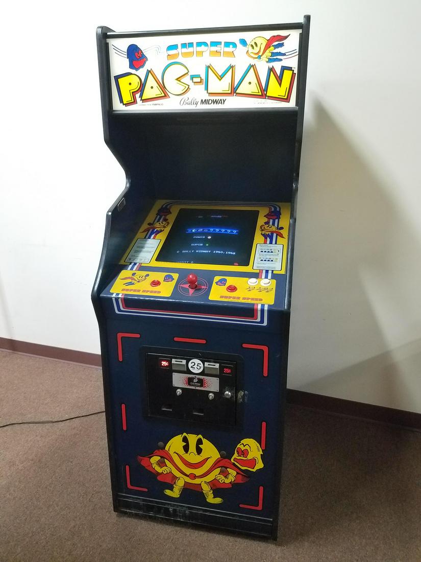 Super Pac Man Arcade Game Jul 27 2019 Cordier Auctions Appraisals In Pa