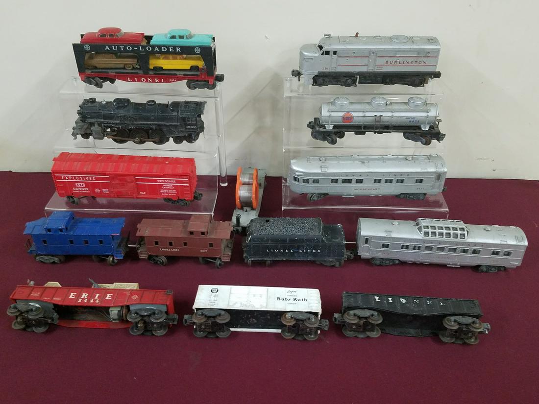 14 Pcs Lionel Trains (1 of 2)