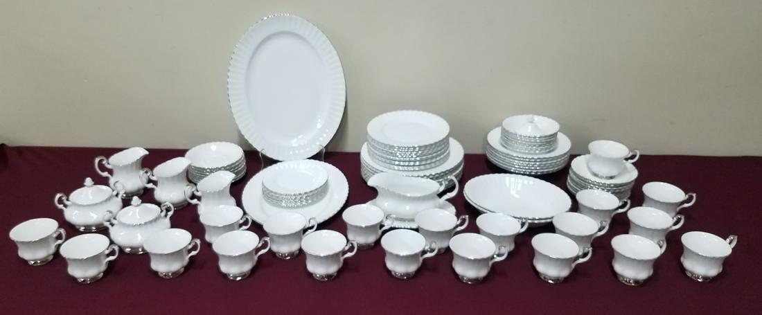 91 Pcs Royal Albert "Chantilly" China (1 of 3)