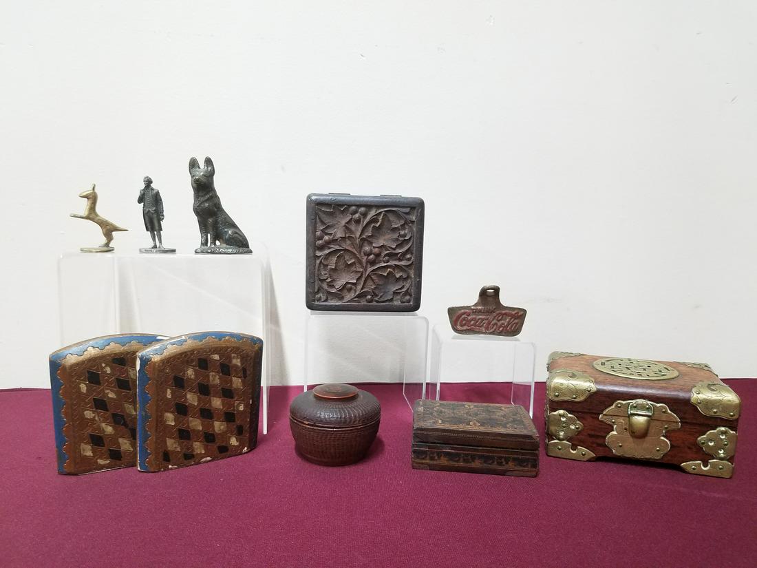 9 Pcs Miniatures, Coca Cola, and Boxes (1 of 4)