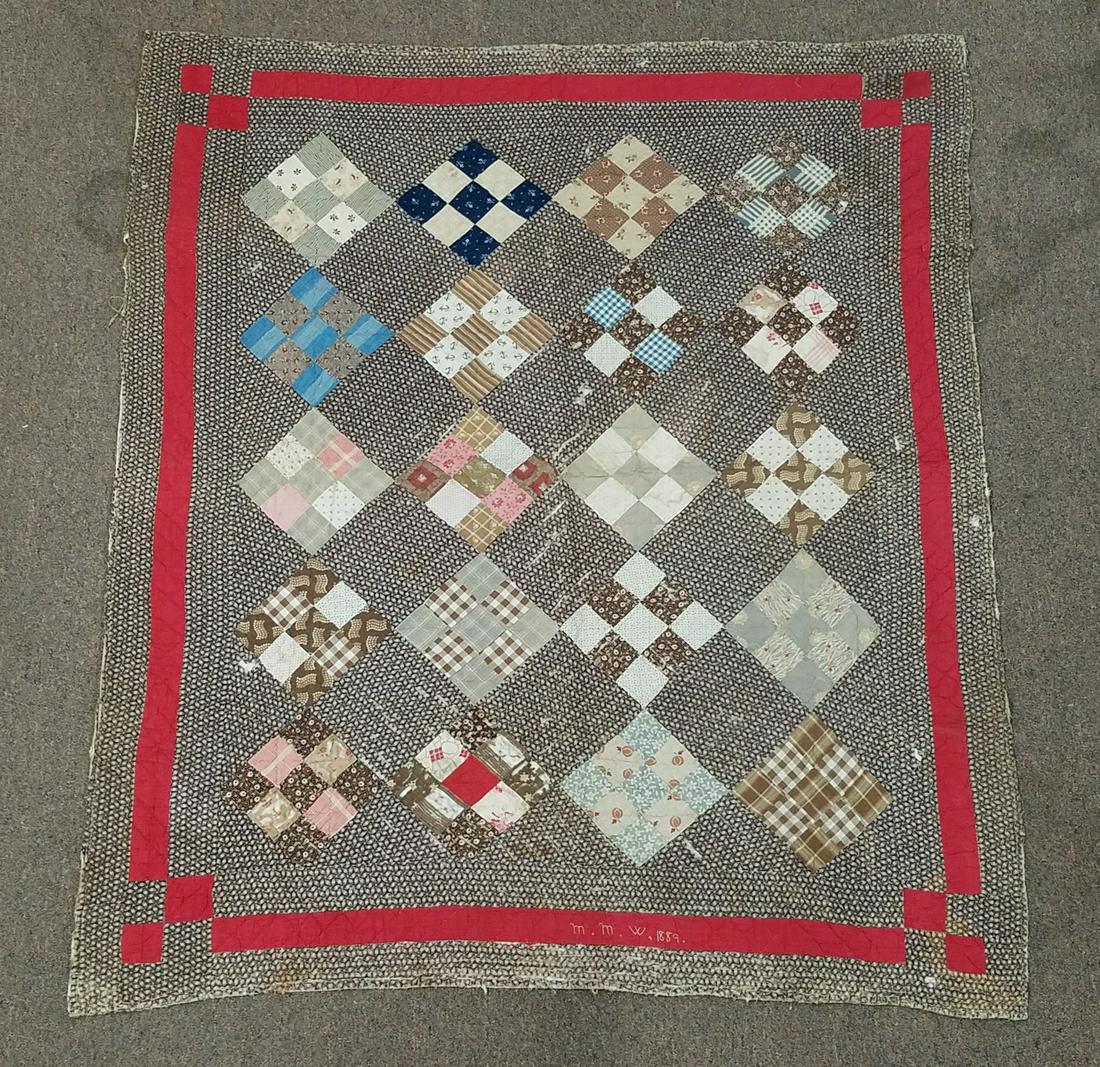 Vintage Patchwork Quilt (1 of 8)