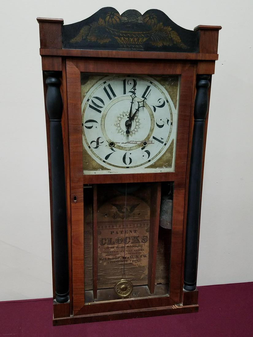 Seymour, Hall, & Co. Pillar Clock (1 of 2)