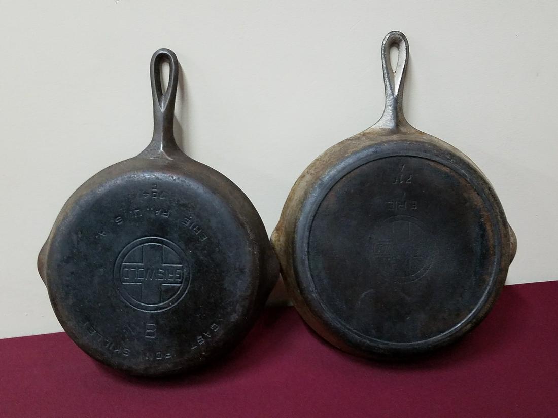 2 Griswold Cast Iron Skillets (1 of 5)